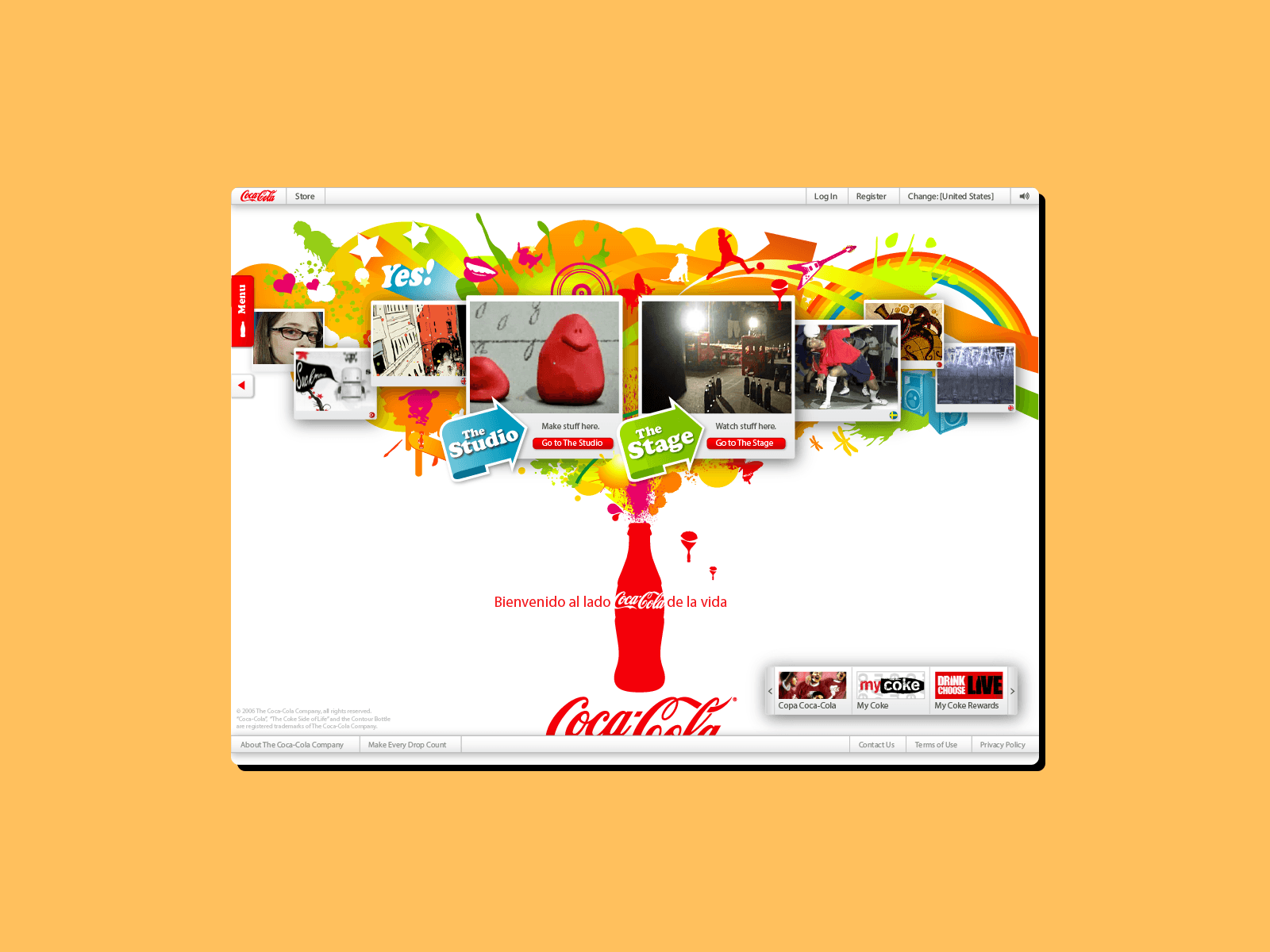 Coca-Cola — design detail 1